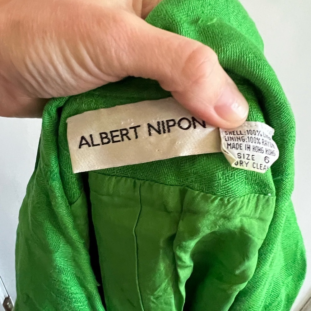 Vintage Albert Nipon Double Breasted Blazer Dress - image 5